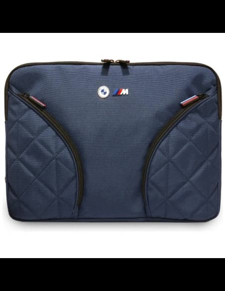 Torba BMW Nylon Pockets&Metal Logo Sleeve 14" granatowy