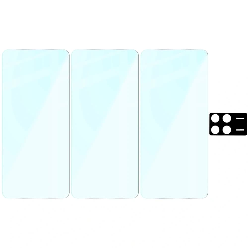 Bizon Glass Clear Pack 3x tvrzené sklo + ochranný kryt na kameru Xiaomi POCO F6 Pro - 6