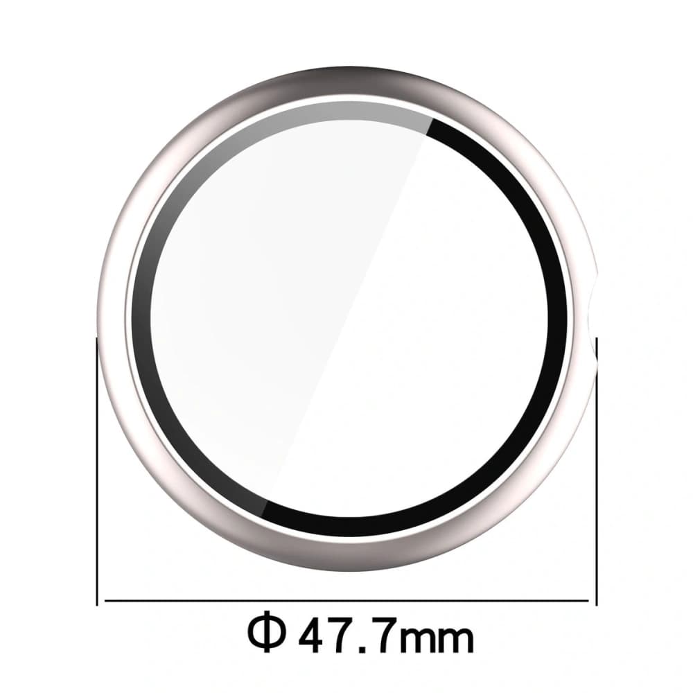 Bizon Case+Glass Watch Google Pixel Watch 4 45mm satin champagne - 2