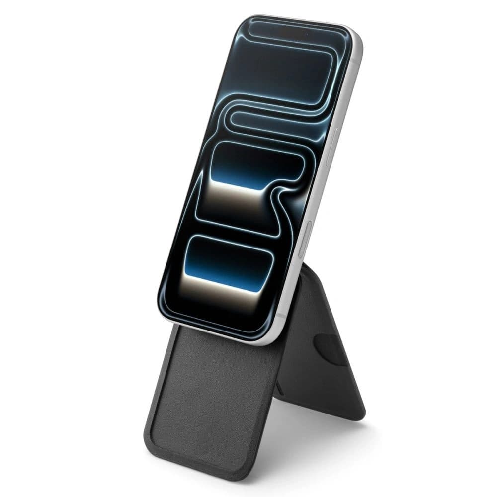 Spigen S314-2 Slim Fold Tripod MagSafe Universal Magnetic Card Holder Negru - 13