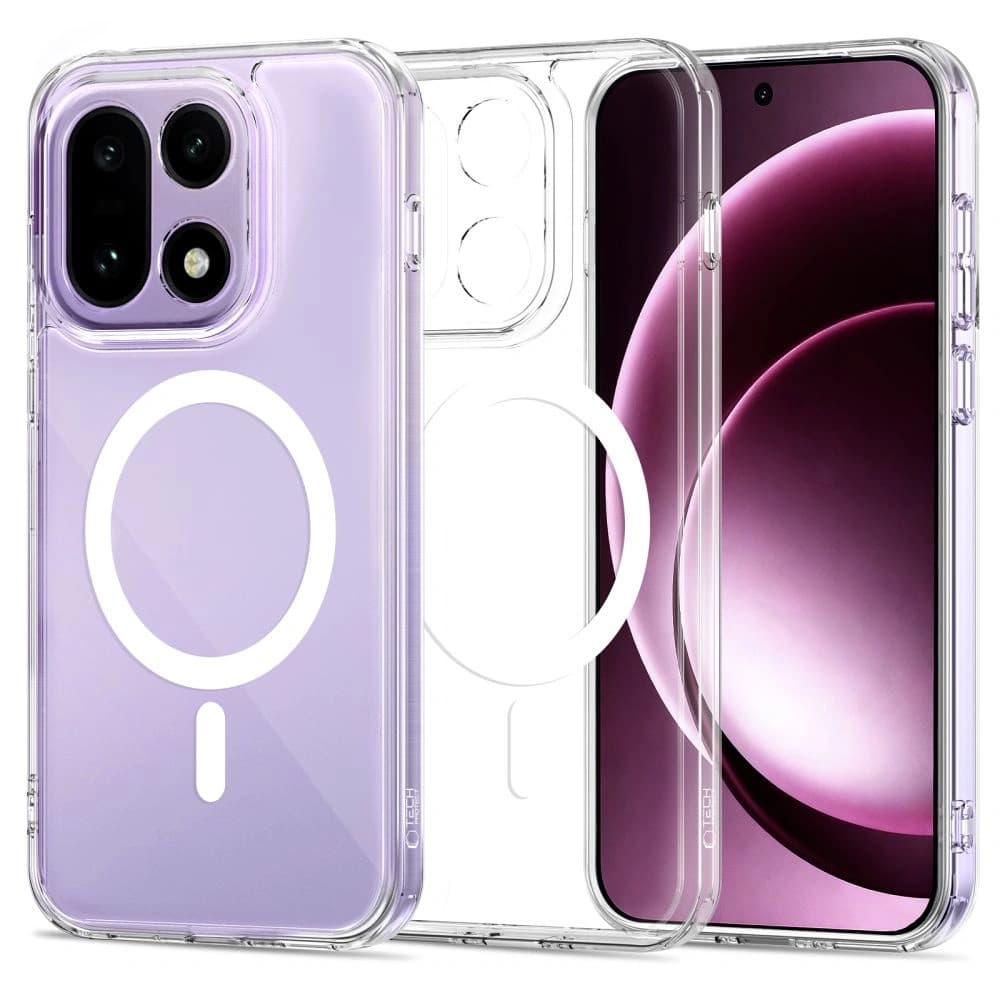 Etui Tech-Protect Flexair Hybrid MagSafe do OnePlus 15 Clear - 1