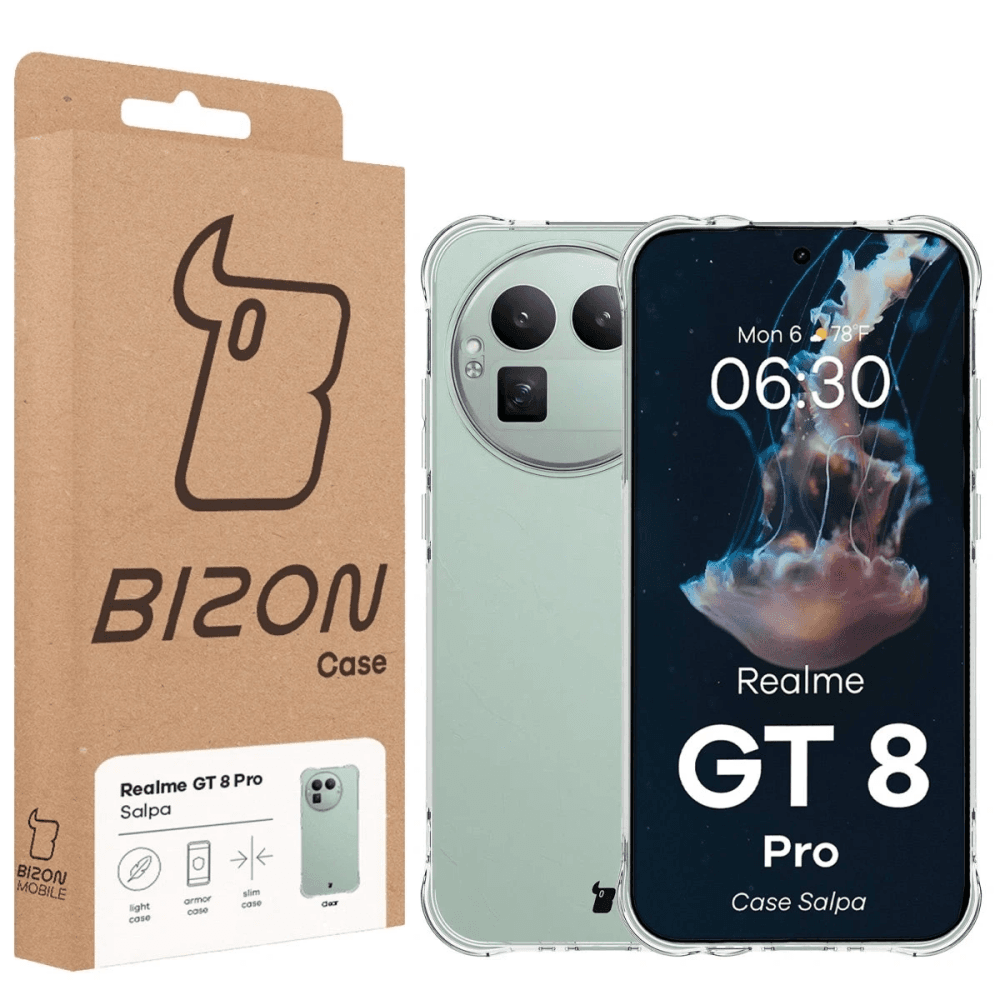 Bizon Case Salpa Realme GT 8 Pro transparent
 - 7