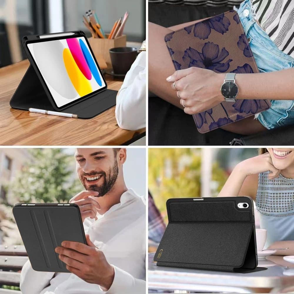Tech-Protect Lamano Apple iPad Pro 11” 2024/2025 bársonyos éjszaka
 - 9