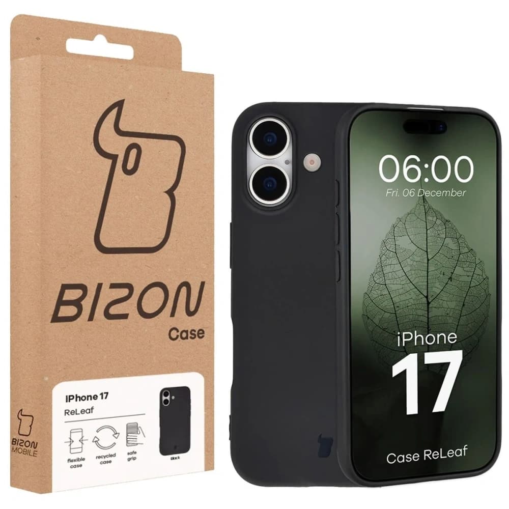 Bizon Case ReLeaf Apple iPhone 17 schwarz
 - 6