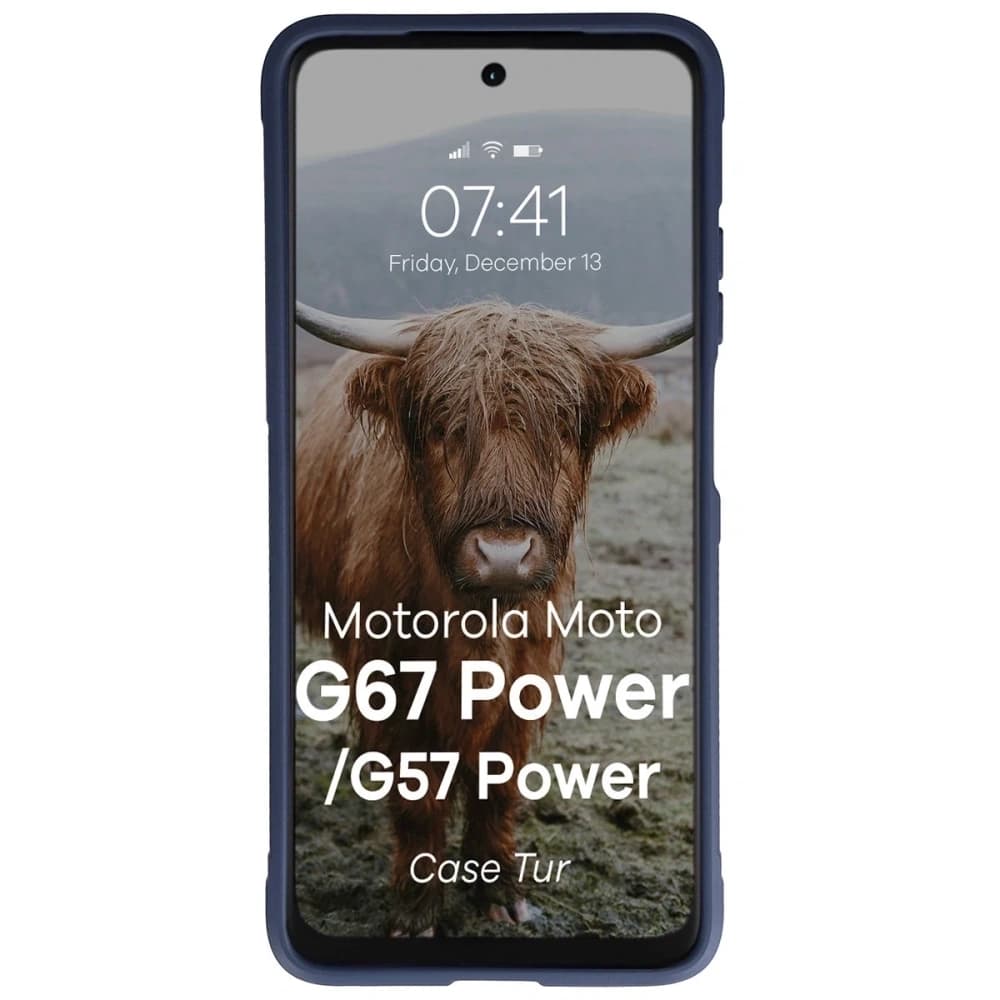 Bizon Case Tur Motorola Moto G57 Power / G67 Power námořnický modrý
 - 5