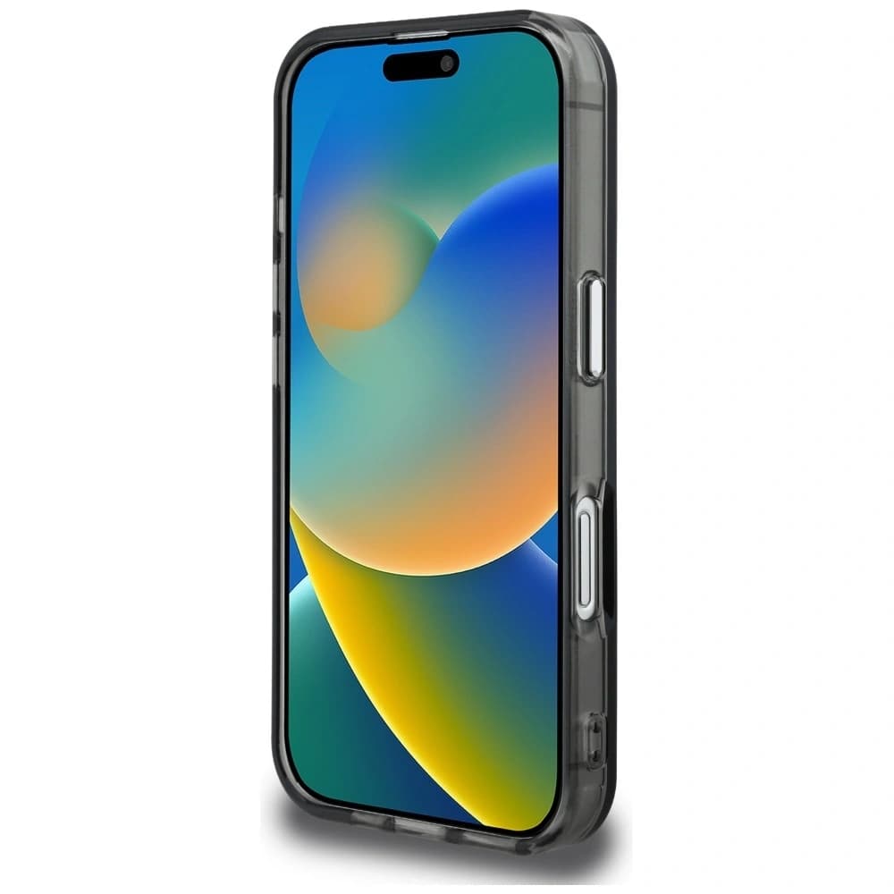 Karl Lagerfeld IML Aquarelle Choupette & Logo Apple iPhone 16 negru
 - 5