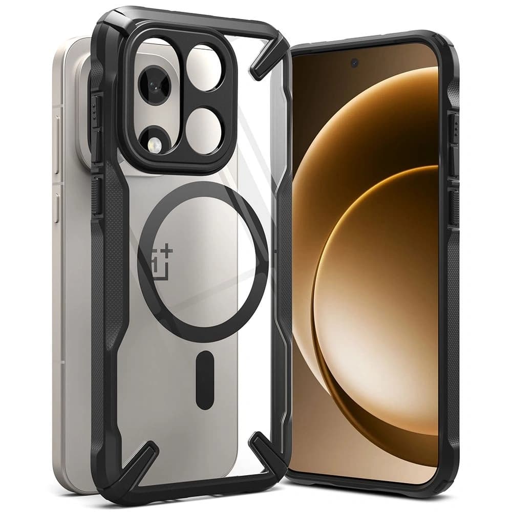 Ringke Fusion-X Magnetický MagSafe OnePlus 15 Černý
 - 1