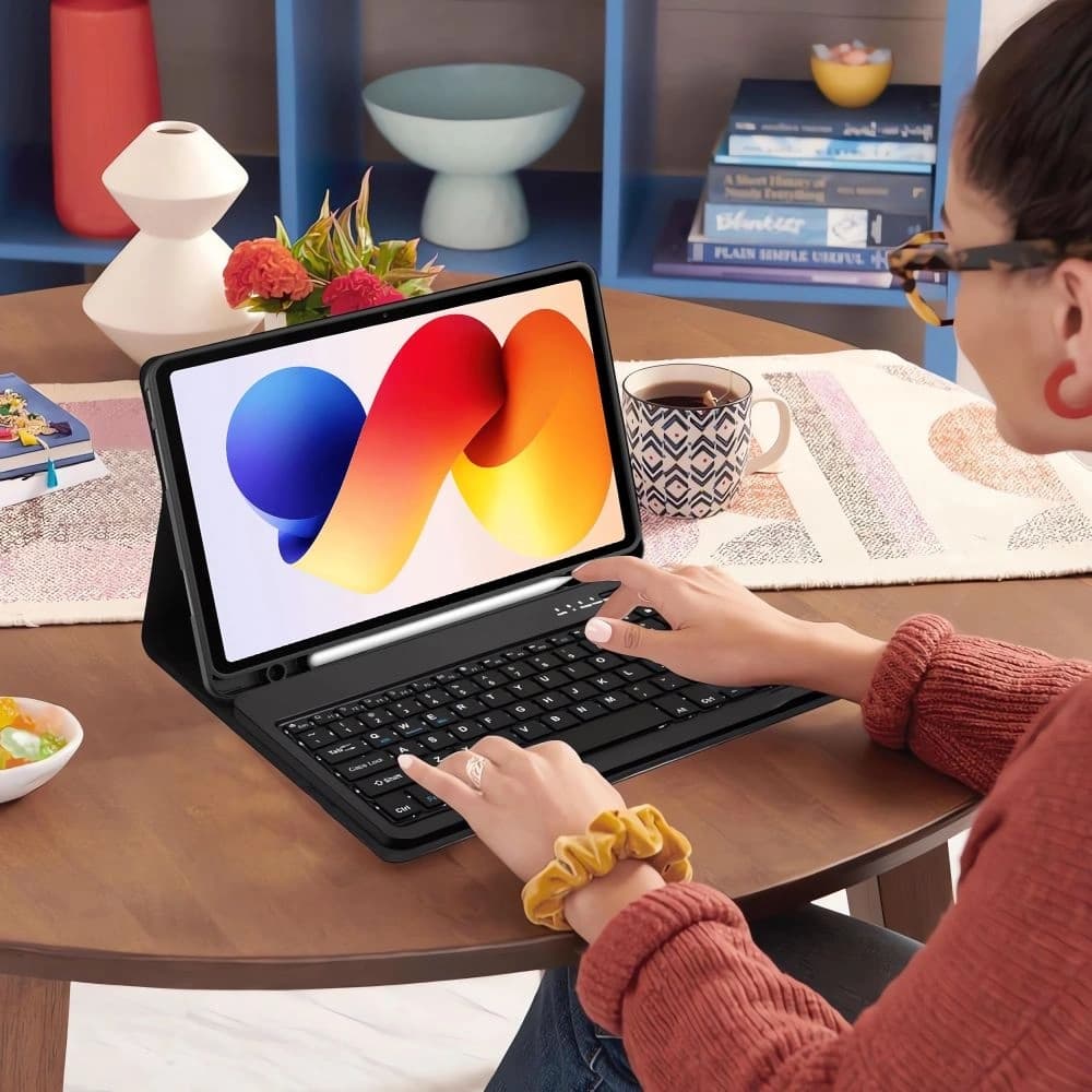 Tech-Protect SmartCase Pen + Keyboard Xiaomi Poco Pad M1 / Redmi Pad 2 Pro 12.1 Black - 9