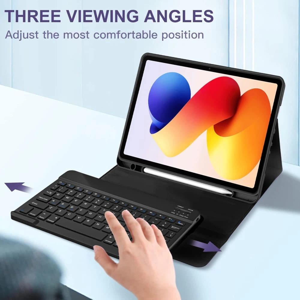 Tech-Protect SmartCase Pen + Keyboard Xiaomi Poco Pad M1 / Redmi Pad 2 Pro 12.1 Black - 10