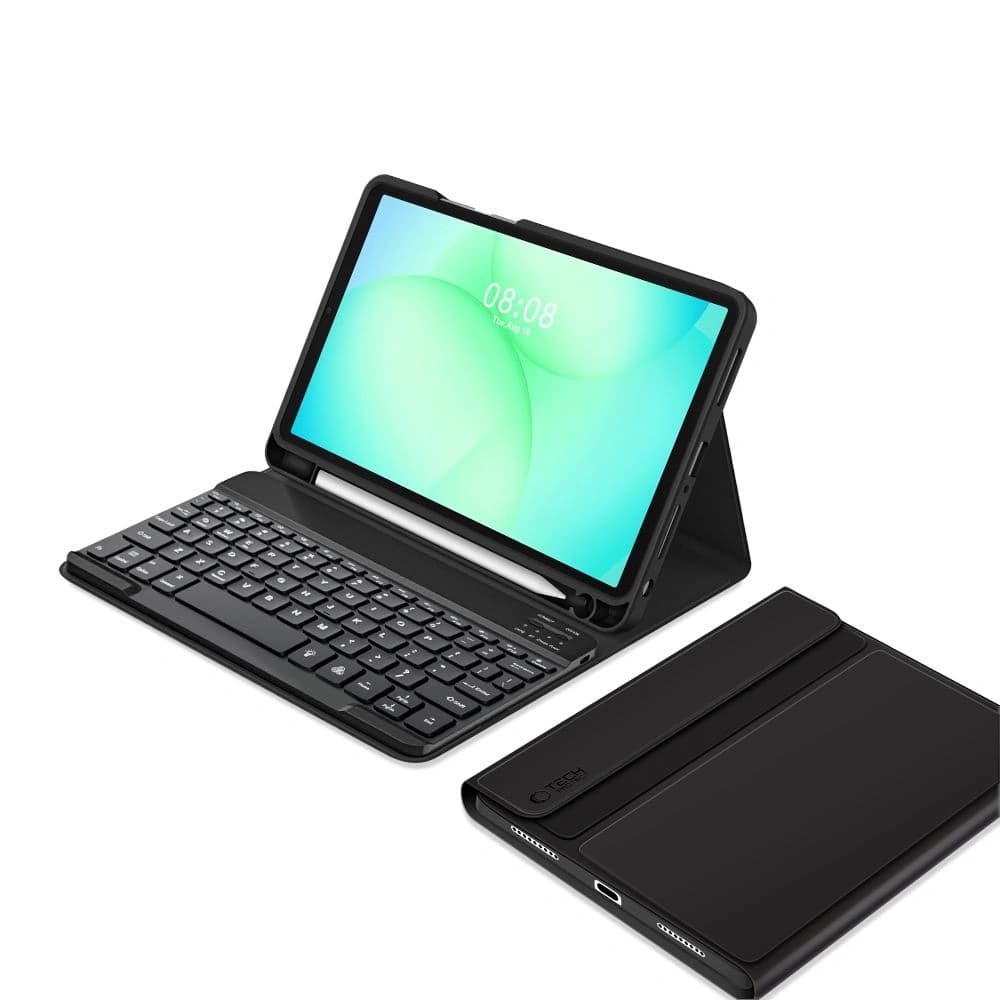 Tech-Protect SmartCase Stift + Tastatur Samsung Galaxy Tab A9+ / A11+ Plus 11.0 X210 / X215 / X216 / X230 / X235 / X236 Schwarz
 - 2