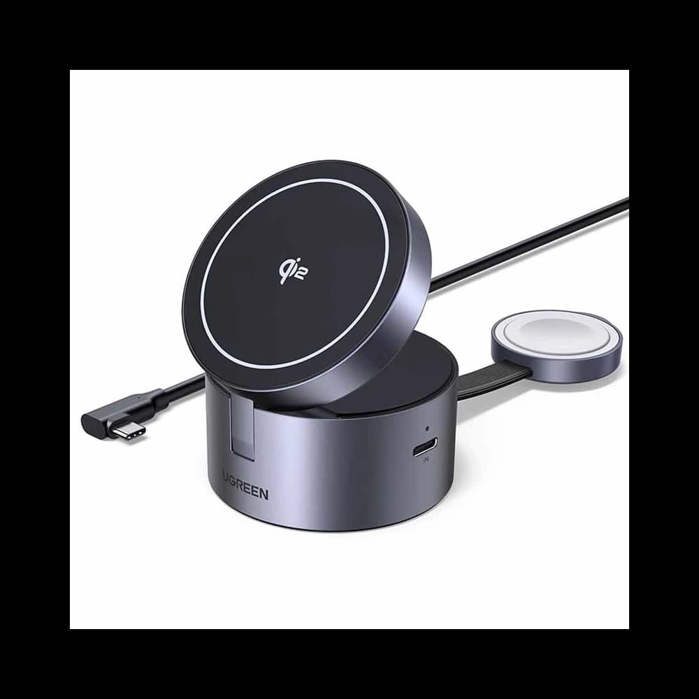 UGREEN 25W USB-C 3in1 Magnetická Nabíječka W712 (černá)
 - 3