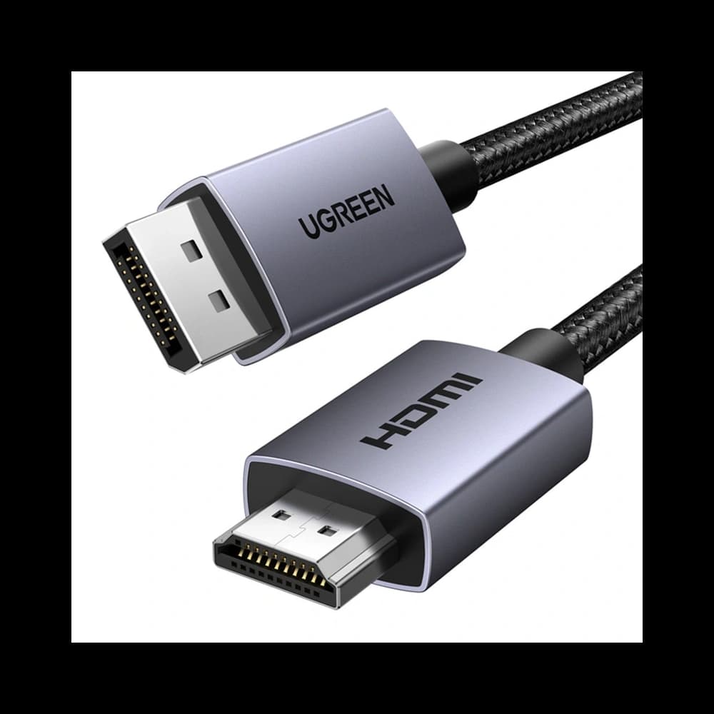 UGREEN DP123 DisplayPort / HDMI Kabel 4K 30Hz 5m
 - 1