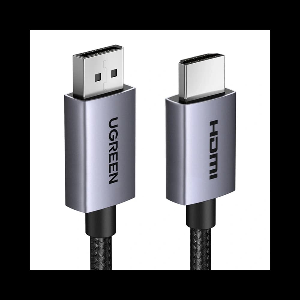 UGREEN DP123 DisplayPort / HDMI kábel 4K 30Hz 3m
 - 2