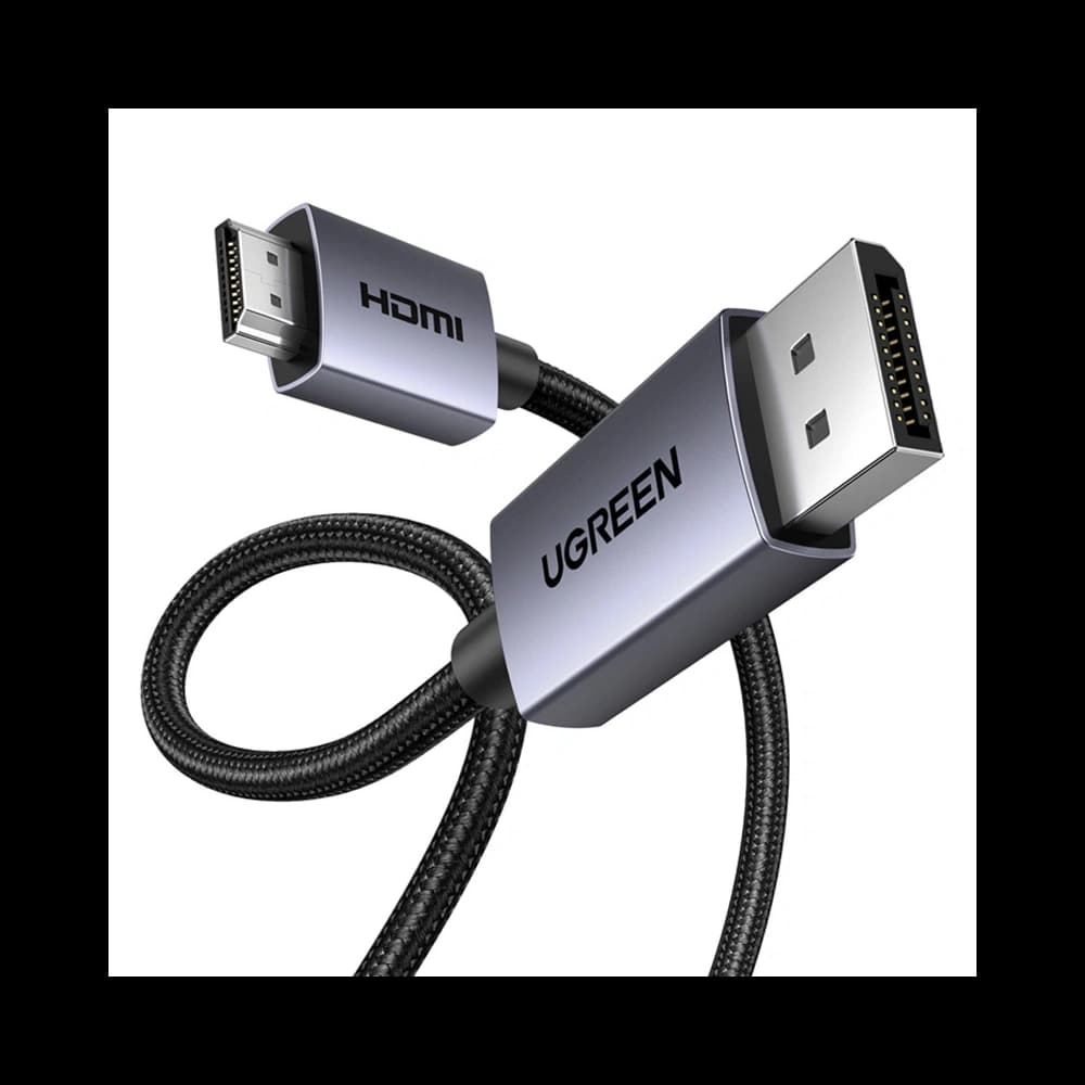 UGREEN DP123 DisplayPort / HDMI kábel 4K 30Hz 3m
 - 4