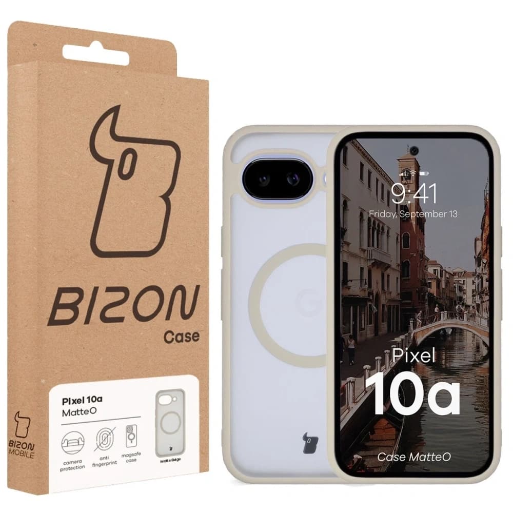 Bizon Case MatteO Magnetic Google Pixel 10a smoky beige - 7