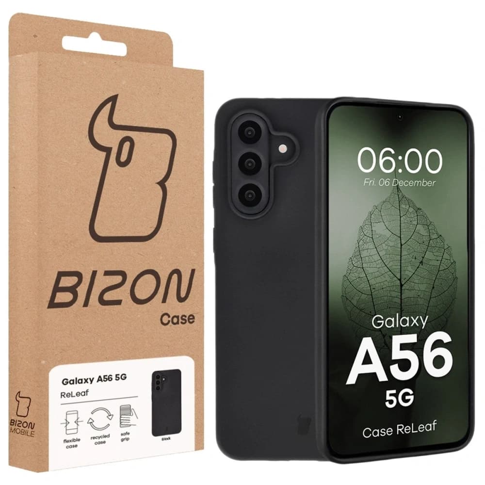 Bizon Case ReLeaf Samsung Galaxy A56 5G černý
 - 6