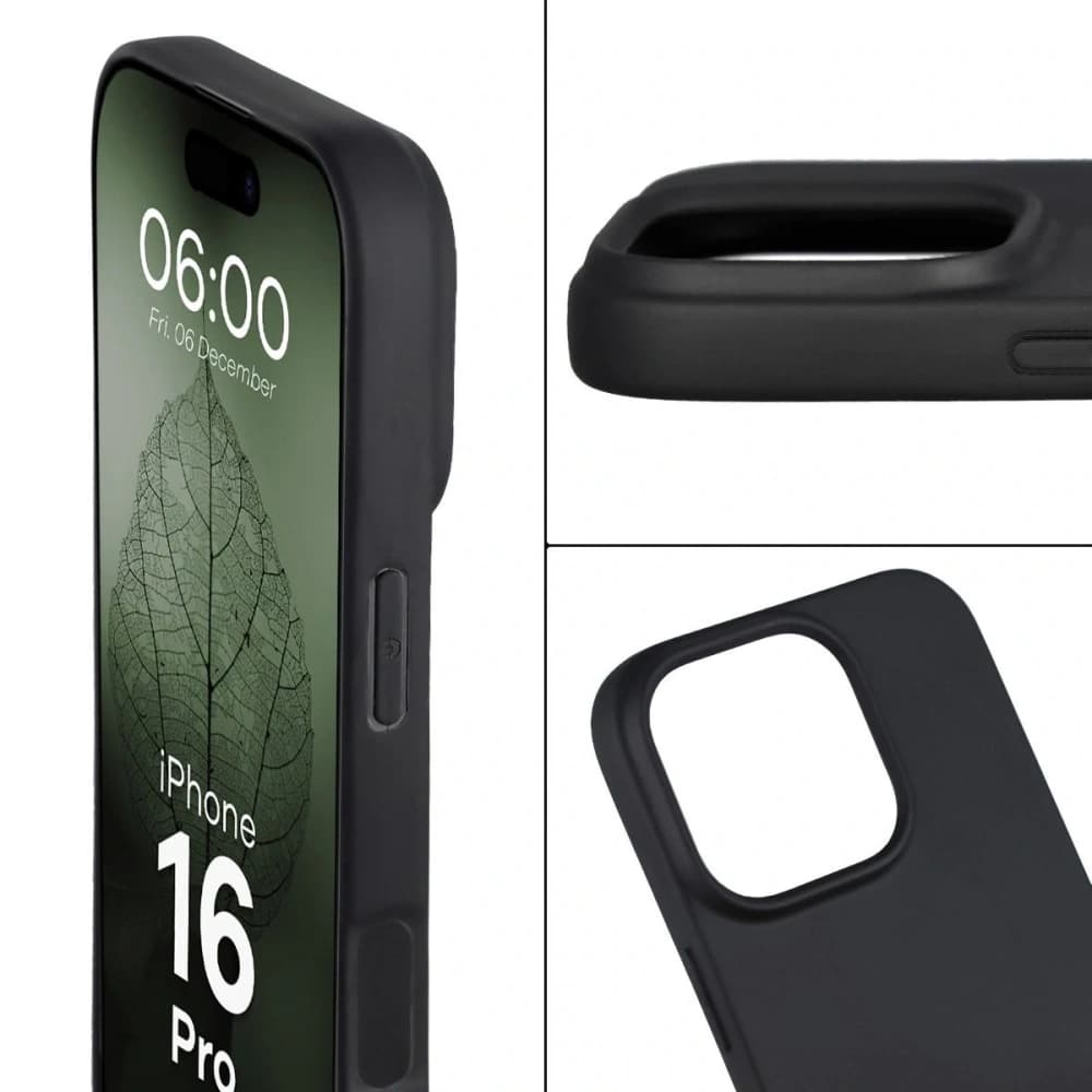 Bizon Case ReLeaf Apple iPhone 16 Pro černý
 - 5