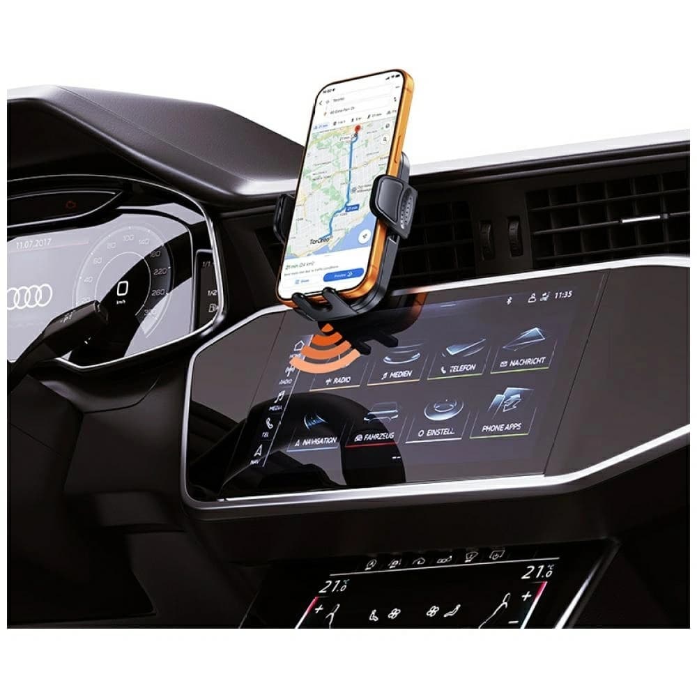 USAMS CC328 30W Auto Nabíječka USB-A USB-C Bluetooth FM zoxidovaný
 - 4