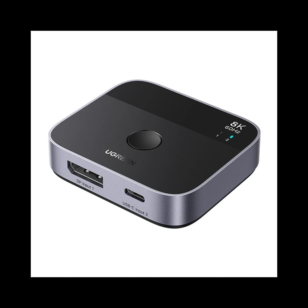 UGREEN AW701 Adaptator DisplayPort la USB-C, comutator 2-in-1 - 1