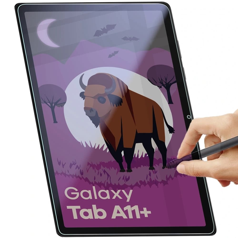 Bizon Glass Tab Mule Shadow Samsung Galaxy Tab A11+ Plus matte - 5