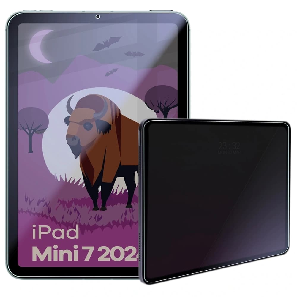 Bizon Glass Tab Mule Shadow Apple iPad Mini 7 2024 matte - 1