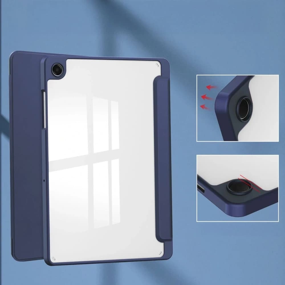 Bizon Case Tab Clear Matt Samsung Galaxy Tab A11+ Plus / A9+ Plus námořnický modrý
 - 3