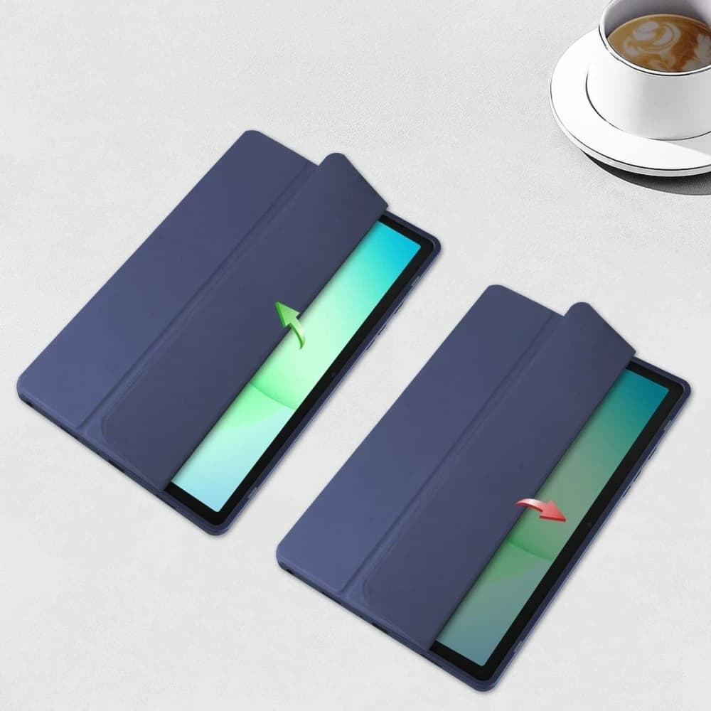 Bizon Case Tab Clear Matt Samsung Galaxy Tab A11+ Plus / A9+ Plus námořnický modrý
 - 5