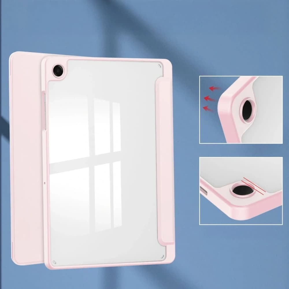 Bizon Case Tab Clear Matt Samsung Galaxy Tab A11+ Plus / A9+ Plus rózsaszín
 - 3