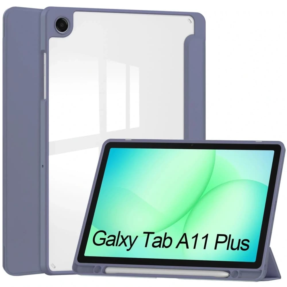 Bizon Case Tab Clear Matt Samsung Galaxy Tab A11+ Plus / A9+ Plus levandulový
 - 1