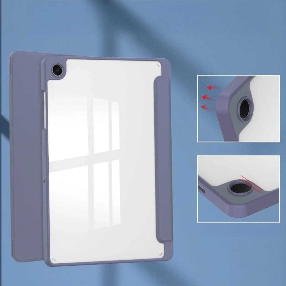 Bizon Case Tab Clear Matt Samsung Galaxy Tab A11+ Plus / A9+ Plus levandulový
 - 3