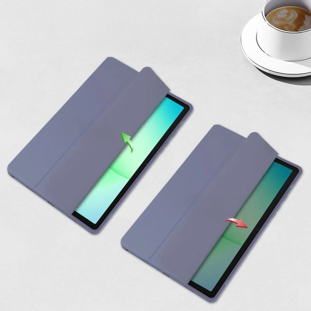 Bizon Case Tab Clear Matt Samsung Galaxy Tab A11+ Plus / A9+ Plus levandulový
 - 5