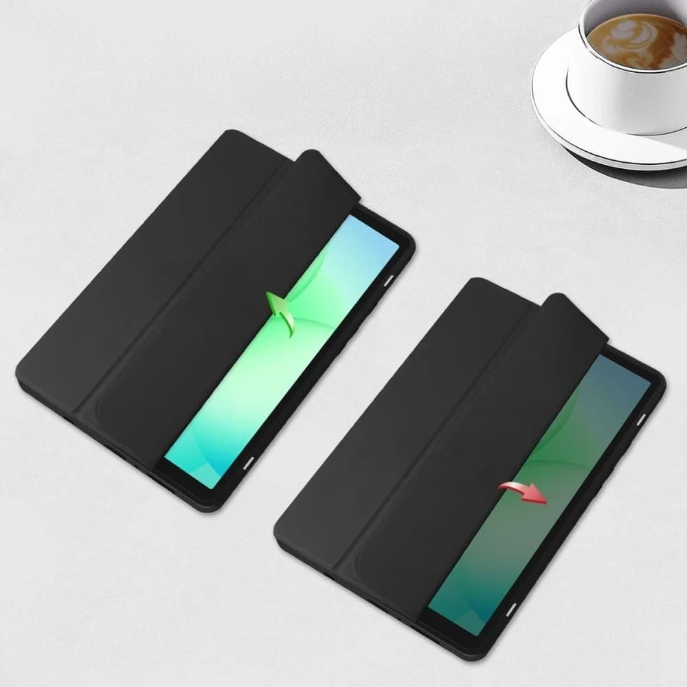 Bizon Case Tab Clear Matt Samsung Galaxy Tab A11 / A9 schwarz - 5