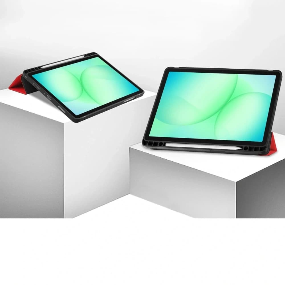 Bizon Case Tab Lizard Samsung Galaxy Tab A11+ Plus / A9+ Plus červený
 - 5