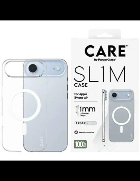 CARE by PanzerGlass SL1M MagSafe Apple iPhone Air čirý
