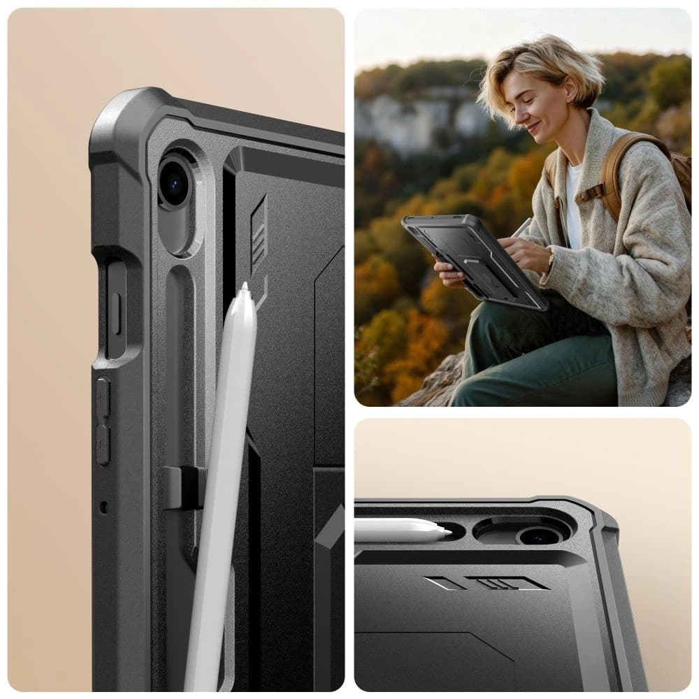 Tech-Protect Kevlar Pro Samsung Galaxy Tab S9 11.0 / S10 Fe / S10 Lite 10.9 X710 / X716b / X520 / X526 / X400 / X406b Schwarz - 2