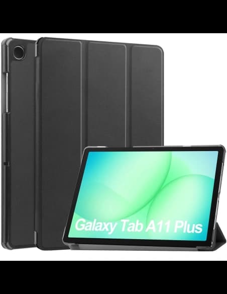 Etui z klapką Bizon Case Tab Croc do Samsung Galaxy Tab A11+ Plus / A9+ Plus czarne