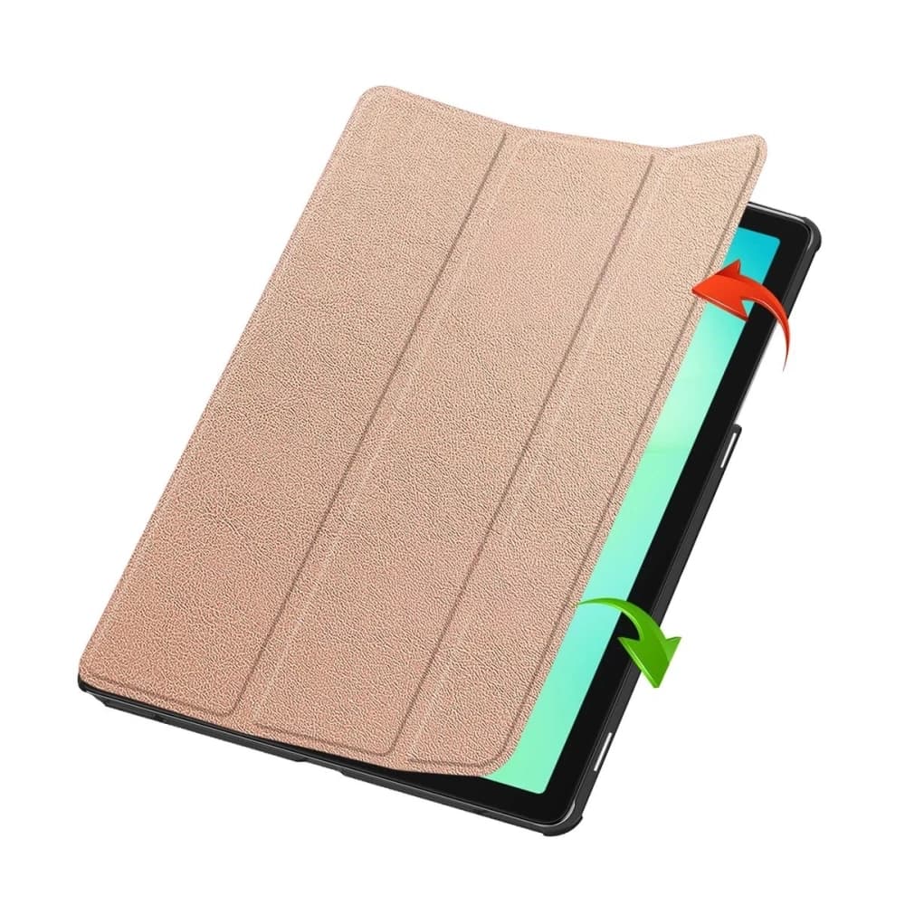 Bizon Case Tab Croc Samsung Galaxy Tab A11+ Plus / A9+ Plus růžově zlatý
 - 6