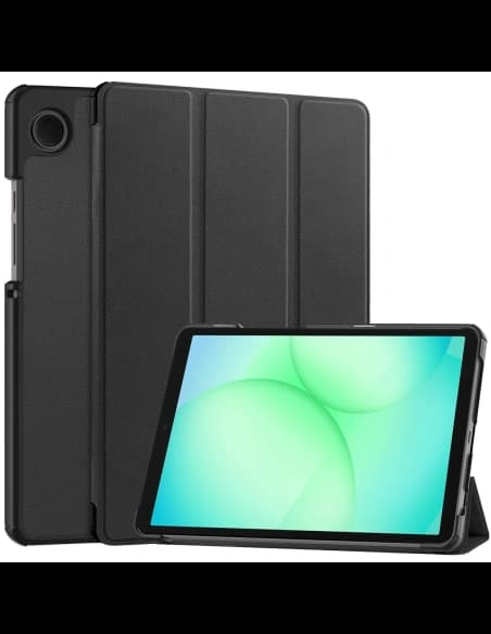 Etui z klapką Bizon Case Tab Croc do Samsung Galaxy Tab A11 / A9 czarne