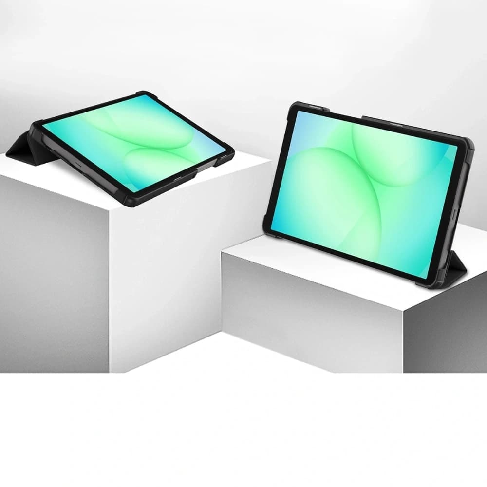 Bizon Case Tab Croc Samsung Galaxy Tab A11 / A9 fekete
 - 2