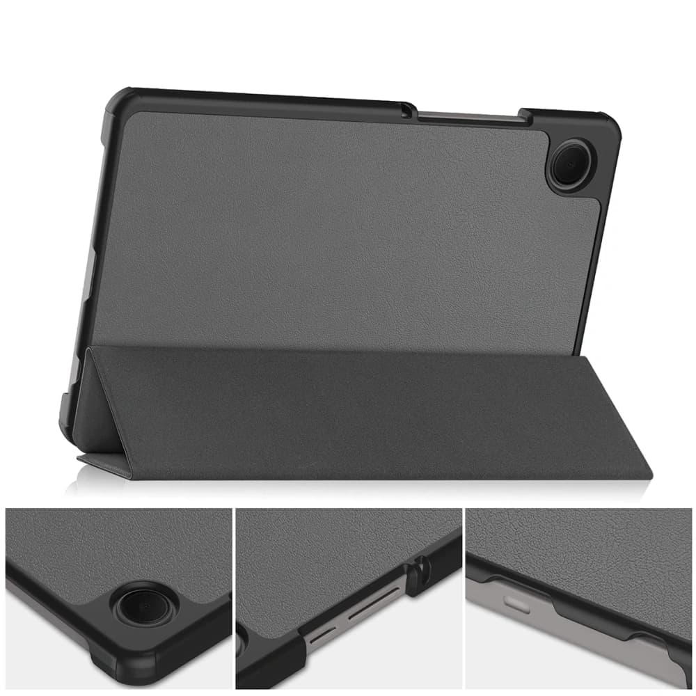 Bizon Case Tab Croc Samsung Galaxy Tab A11 / A9 szürke
 - 6