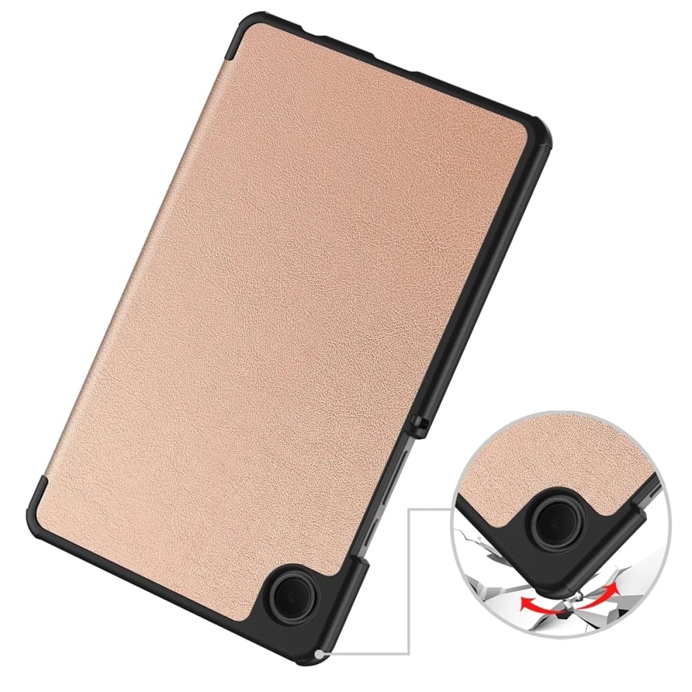 Bizon Case Tab Croc Samsung Galaxy Tab A11 / A9 rózsaarany
 - 3