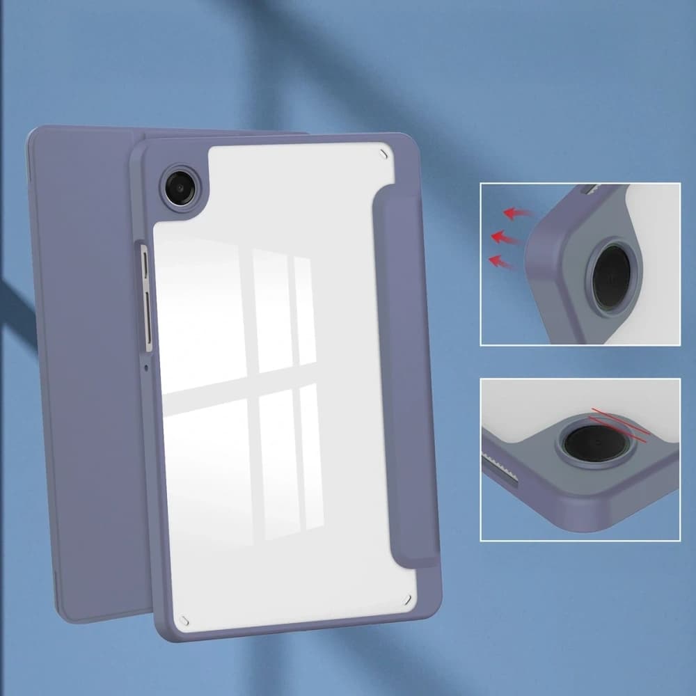 Bizon Case Tab Clear Matt Samsung Galaxy Tab A11 / A9 levendula
 - 3