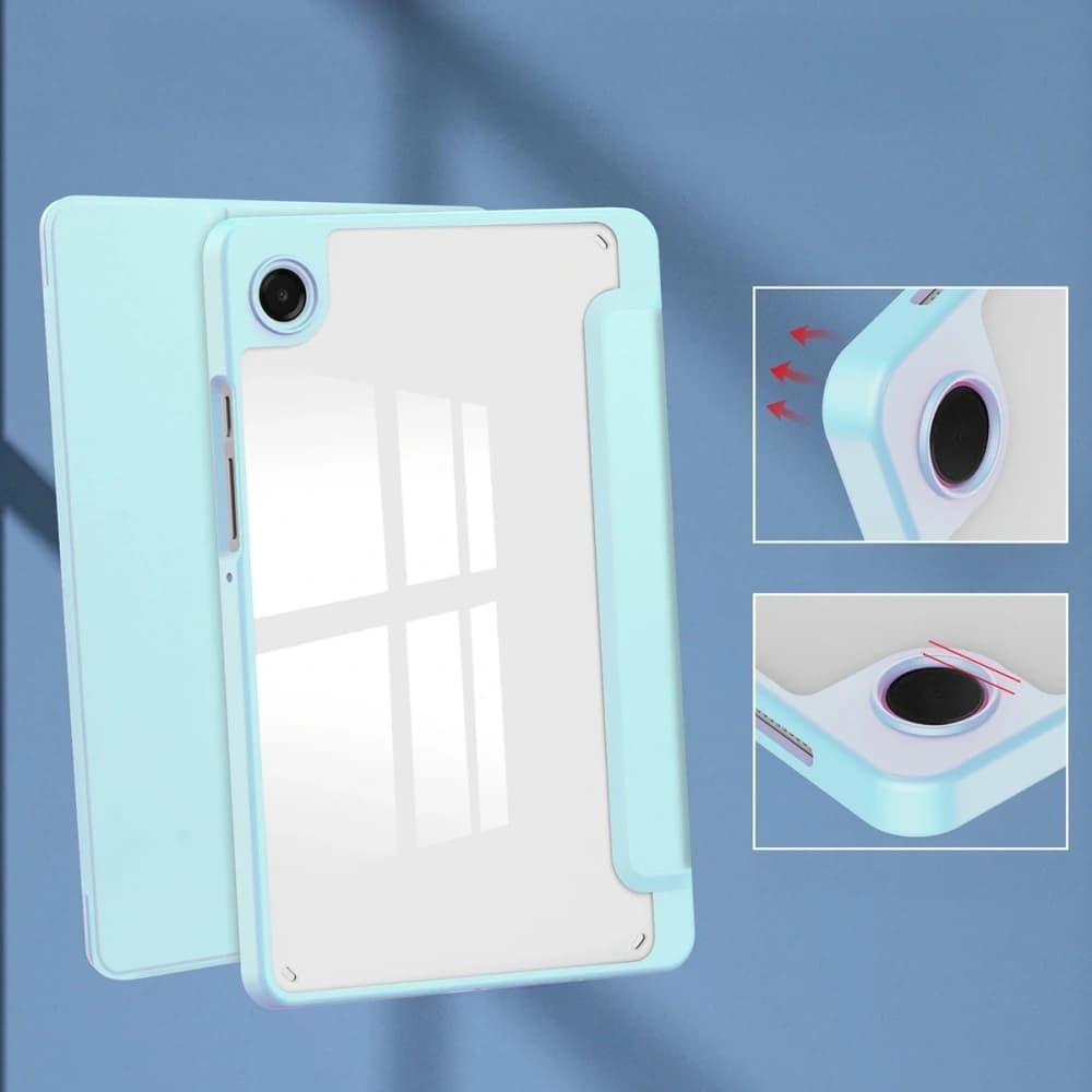 Bizon Case Tab Clear Matt Samsung Galaxy Tab A11 / A9 kék
 - 3