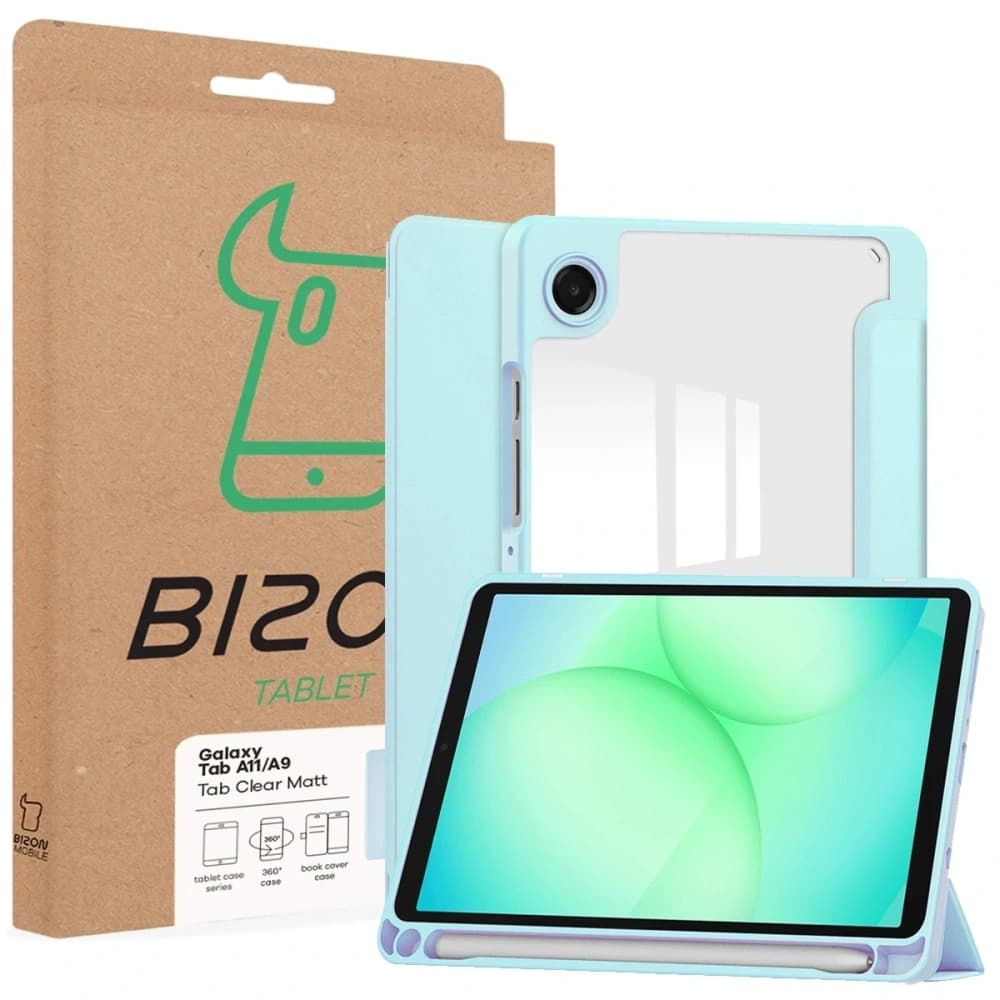 Bizon Case Tab Clear Matt Samsung Galaxy Tab A11 / A9 kék
 - 8