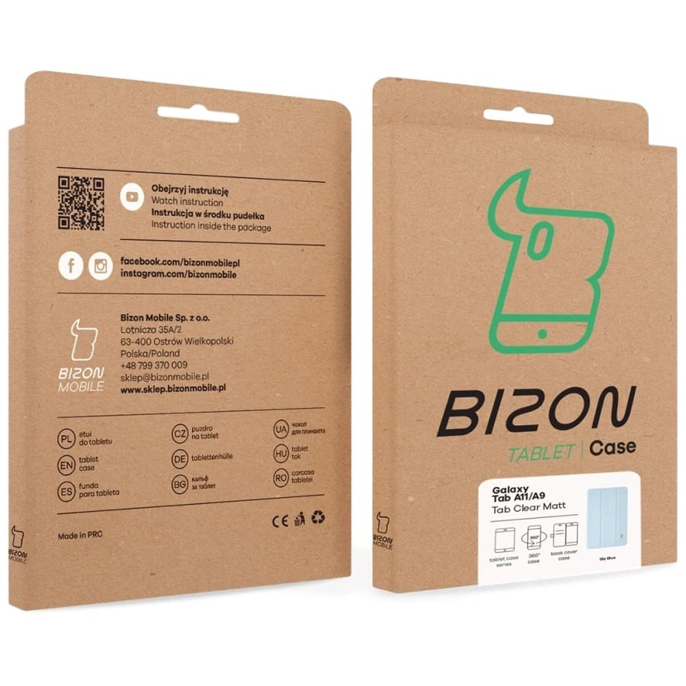 Bizon Case Tab Clear Matt Samsung Galaxy Tab A11 / A9 kék
 - 9