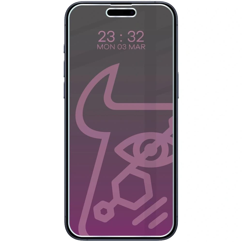 Bizon Glass Mule Shadow Apple iPhone 15 Pro Max matt
 - 3