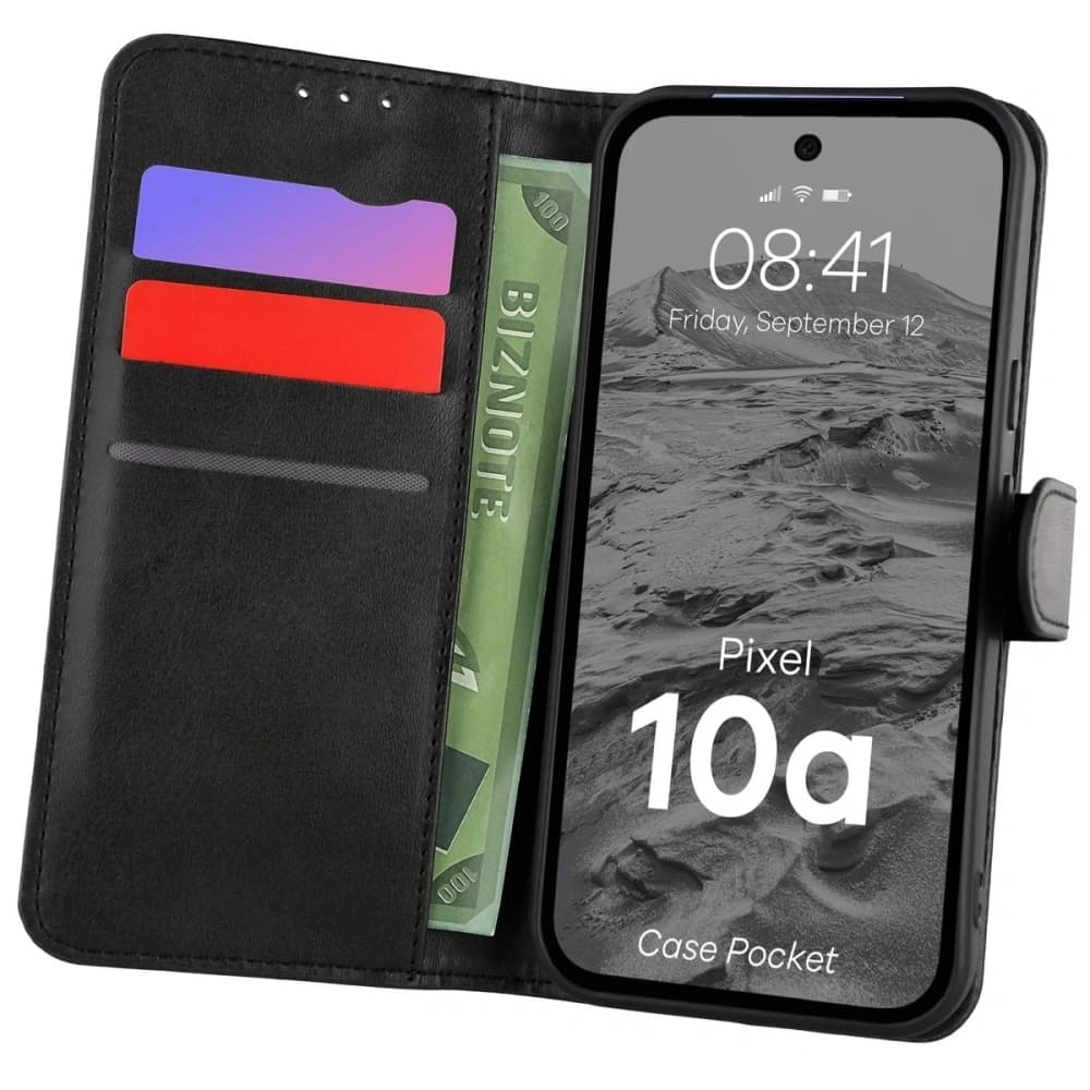Bizon Case Pocket Google Pixel 10a black - 1