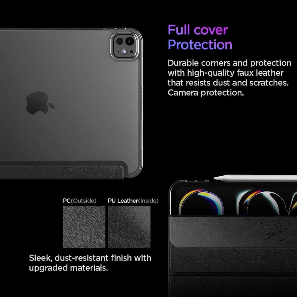 Etui Spigen Liquid Air Folio do Apple iPad Pro 11” 2024/2025 Black - 12