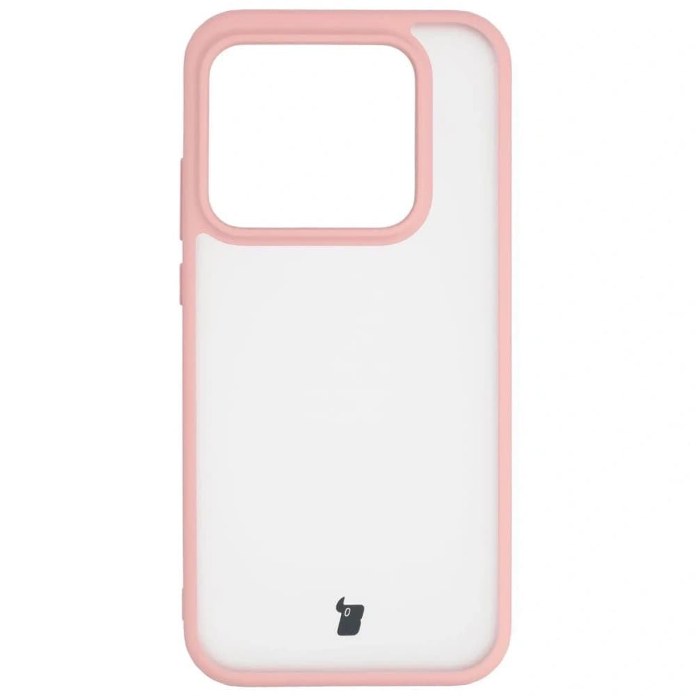 Bizon Case Angelo Realme GT 8 Pro semi-transparent with a light pink frame - 2