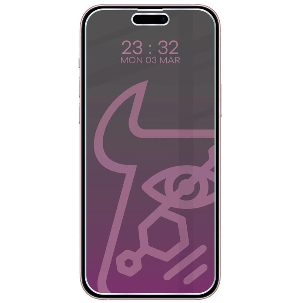 Bizon Glass Mule Shadow Apple iPhone 15 Plus matný
 - 3